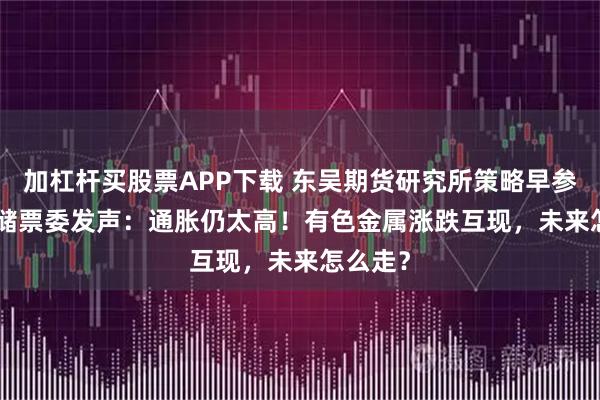 加杠杆买股票APP下载 东吴期货研究所策略早参 | 美联储票委发声：通胀仍太高！有色金属涨跌互现，未来怎么走？